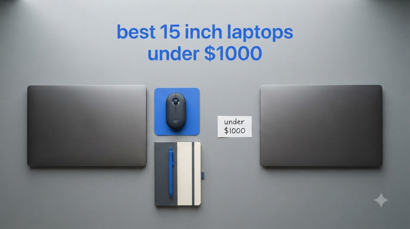 best 15 inch laptops under $1000