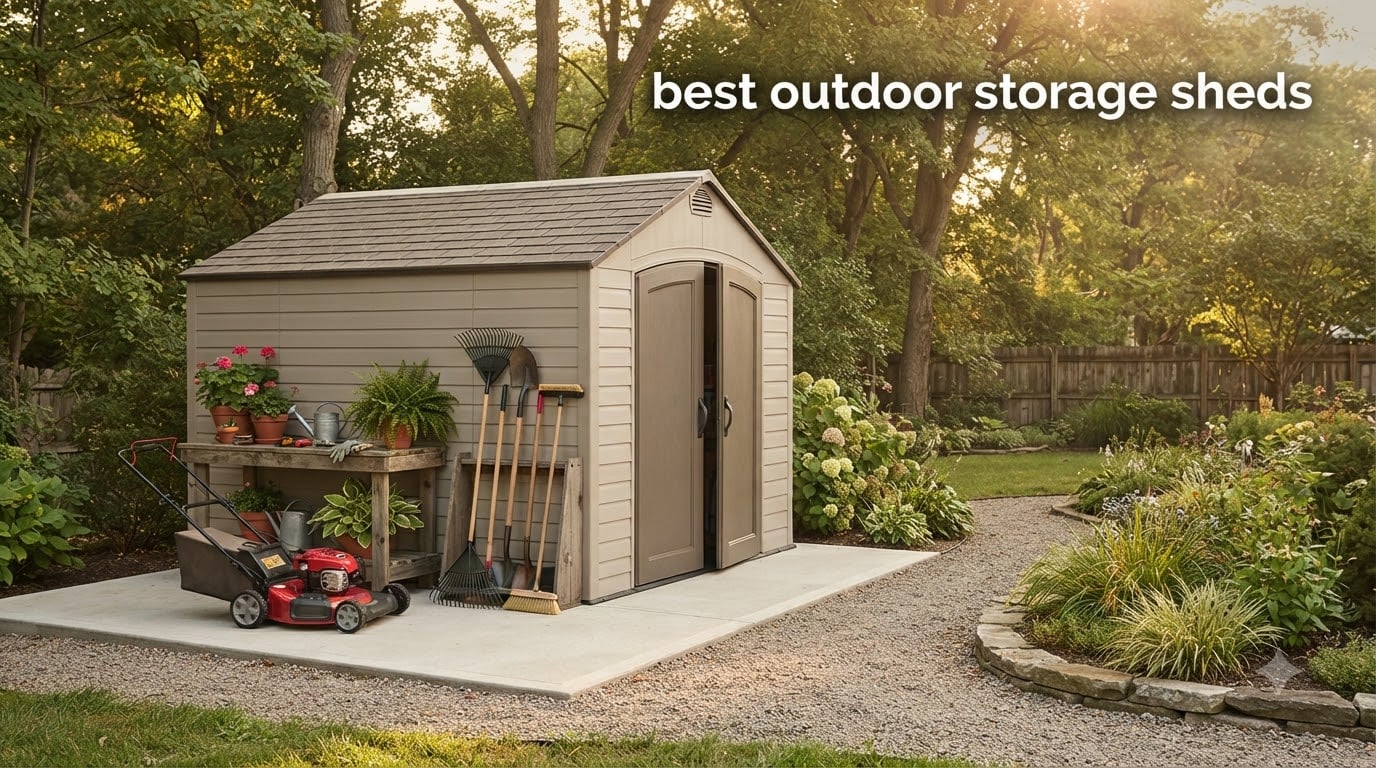 best outdoor storage sheds
