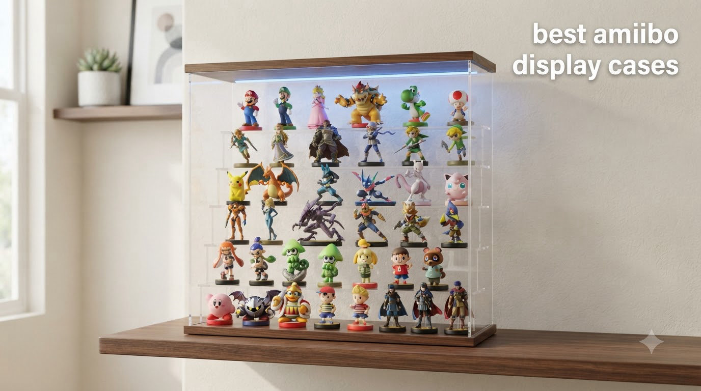 best amiibo display cases