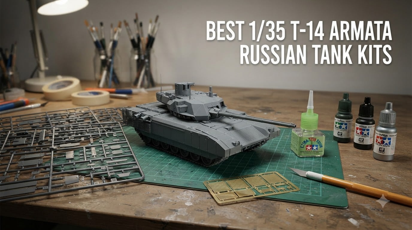 best 1/35 t 14 armata russian tank kits