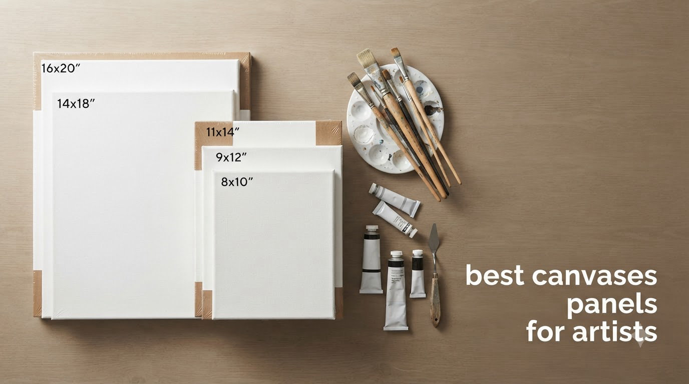 best canvases panels for artists