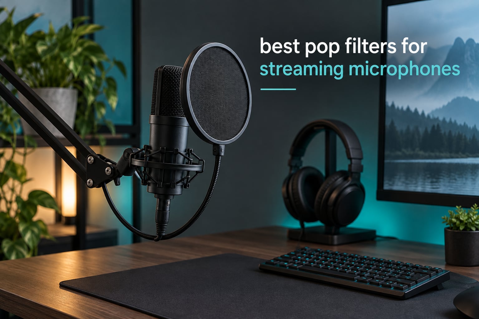 best pop filters for streaming microphones