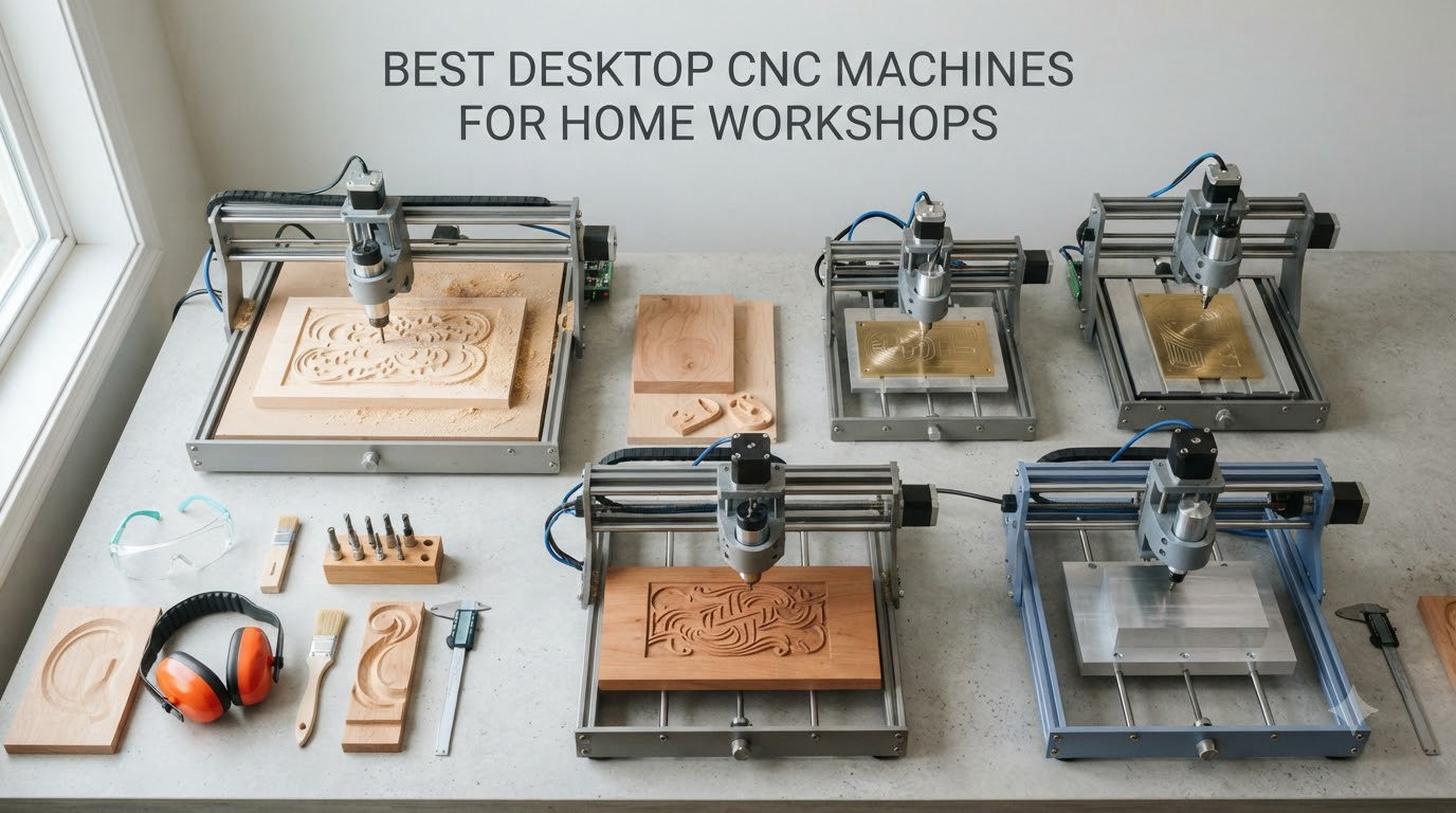best desktop cnc machines for home workshops