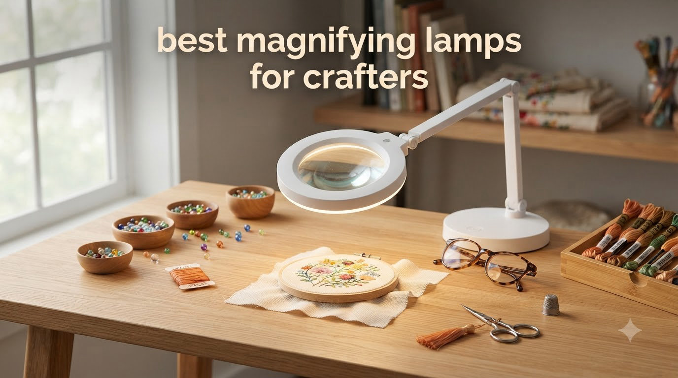 best magnifying lamps for crafters