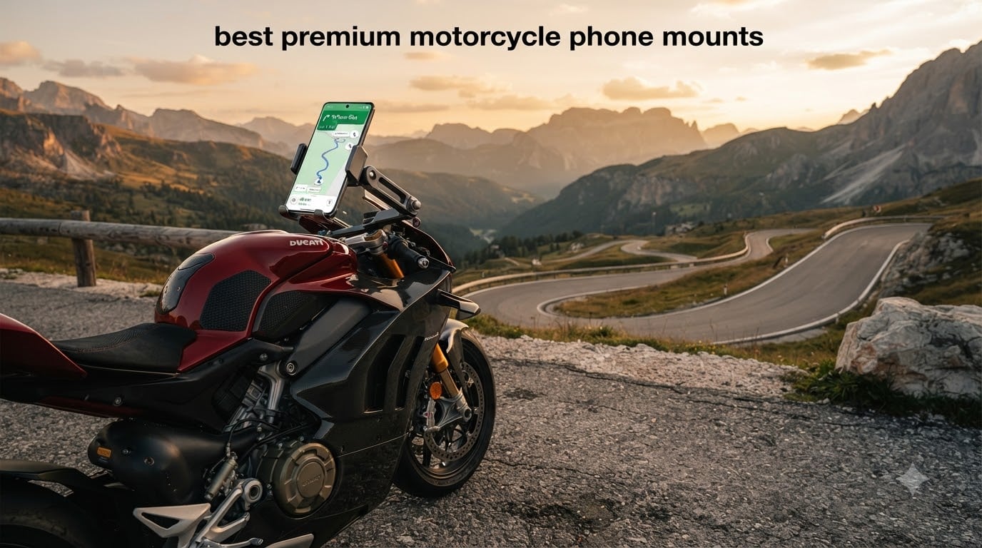 best premium motorcycle phone mounts