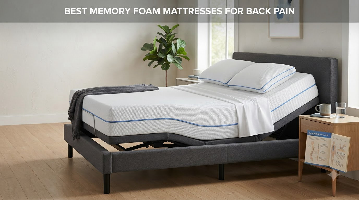 best memory foam mattresses for back pain