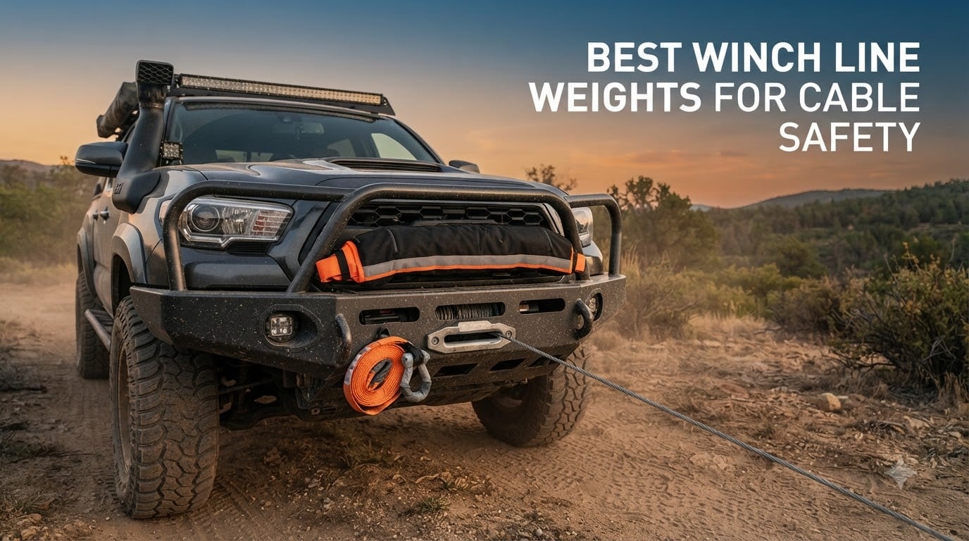best winch line weights for cable safety