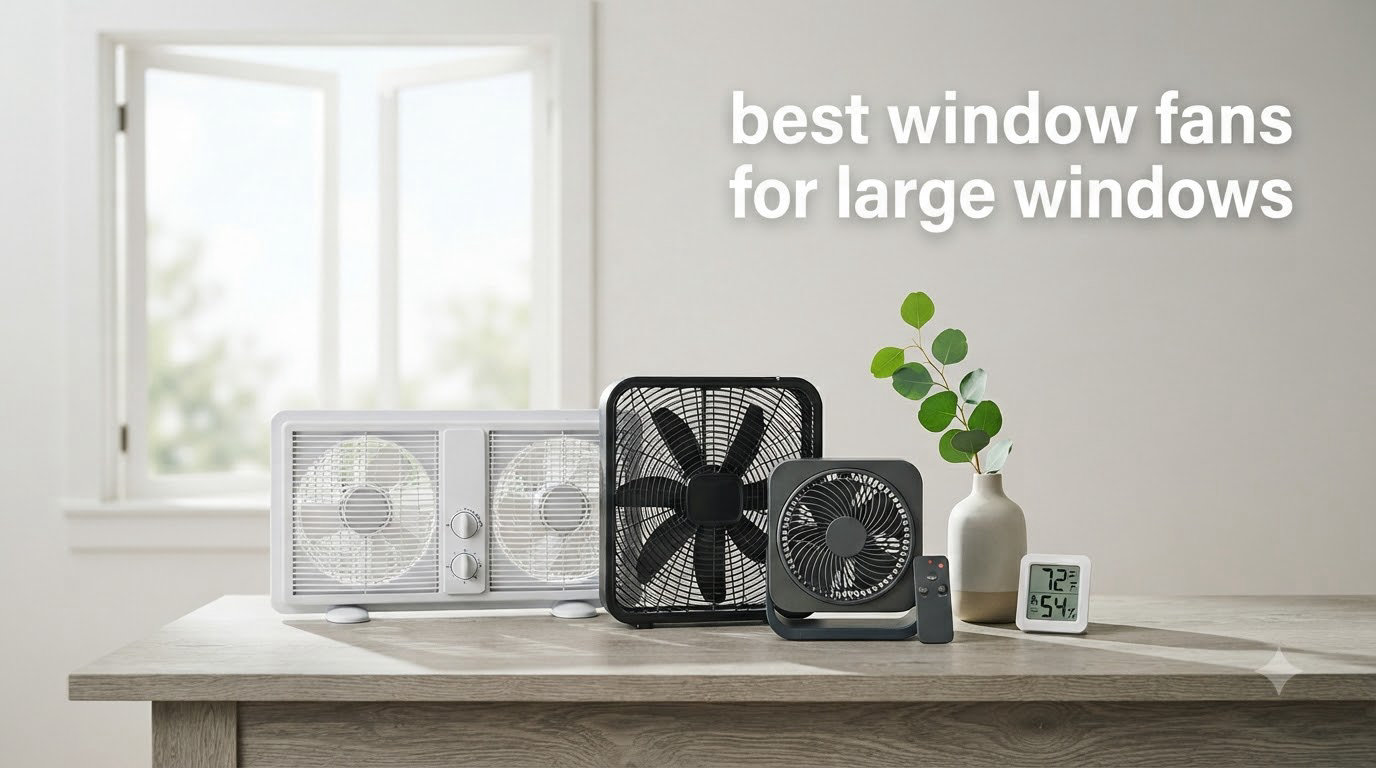 best window fans for large windows
