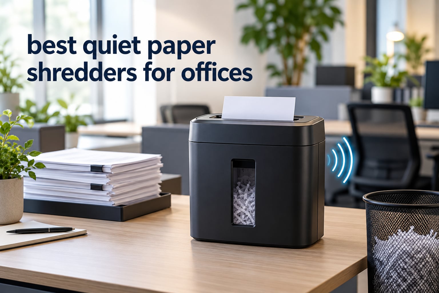 best quiet paper shredders for offices