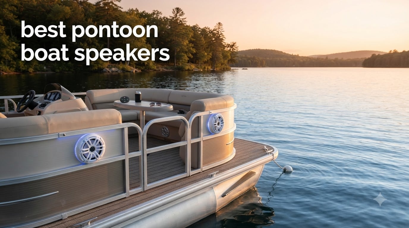 best pontoon boat speakers