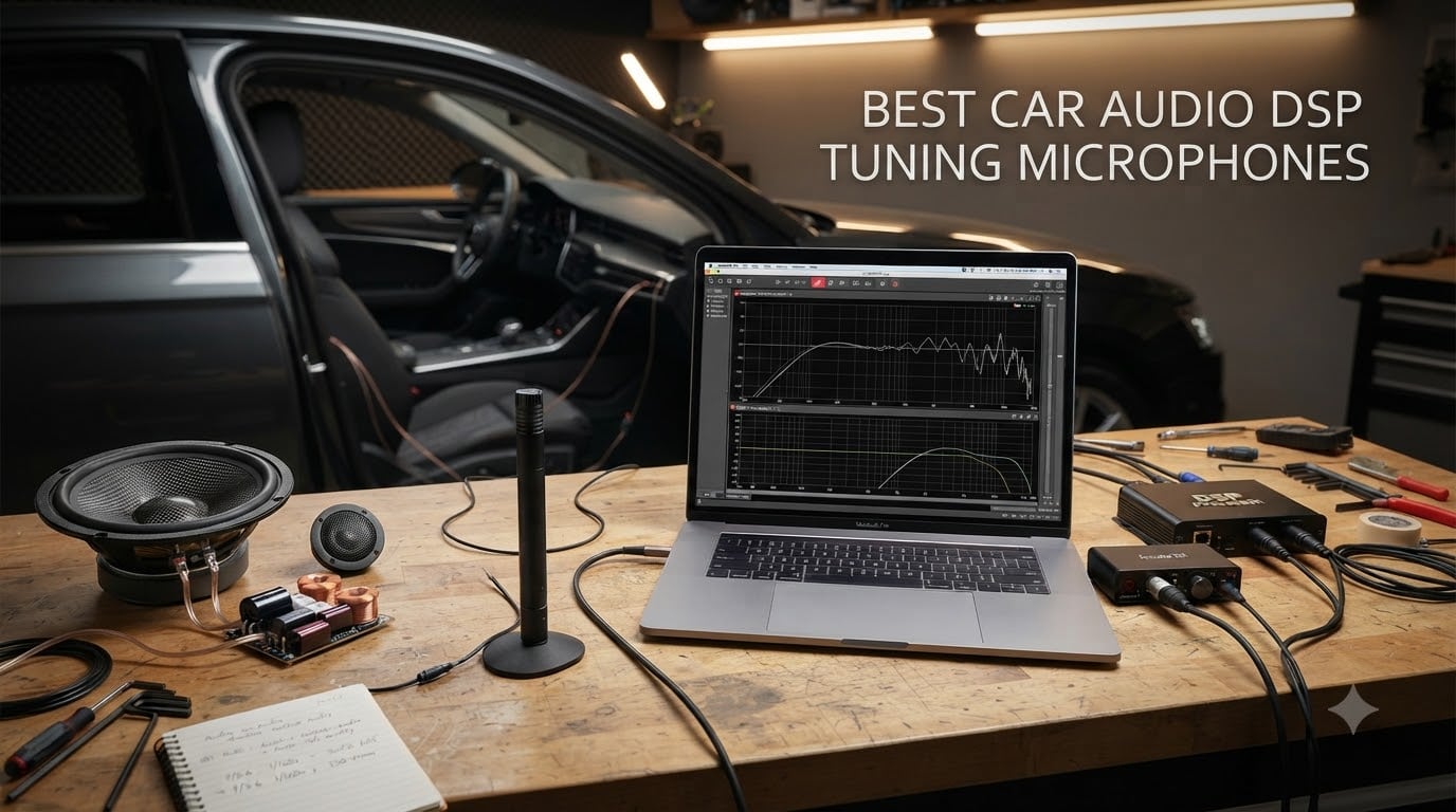 best car audio dsp tuning microphones
