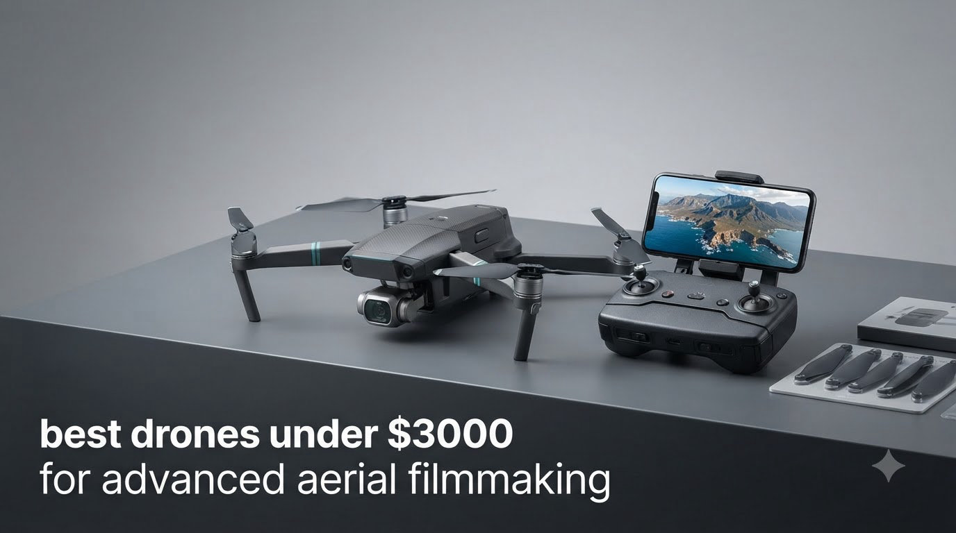 best drones under $3000 for advanced aerial filmmaking