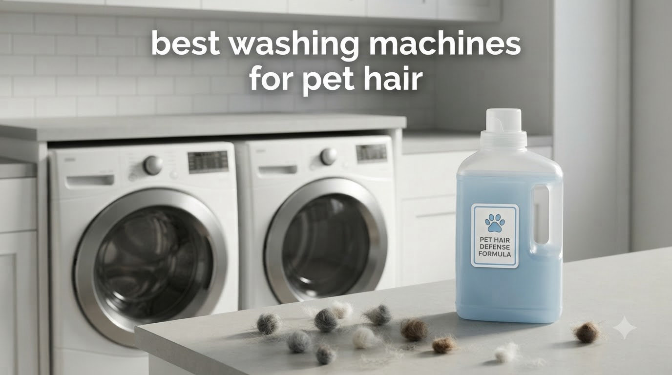 best washing machines for pet hair