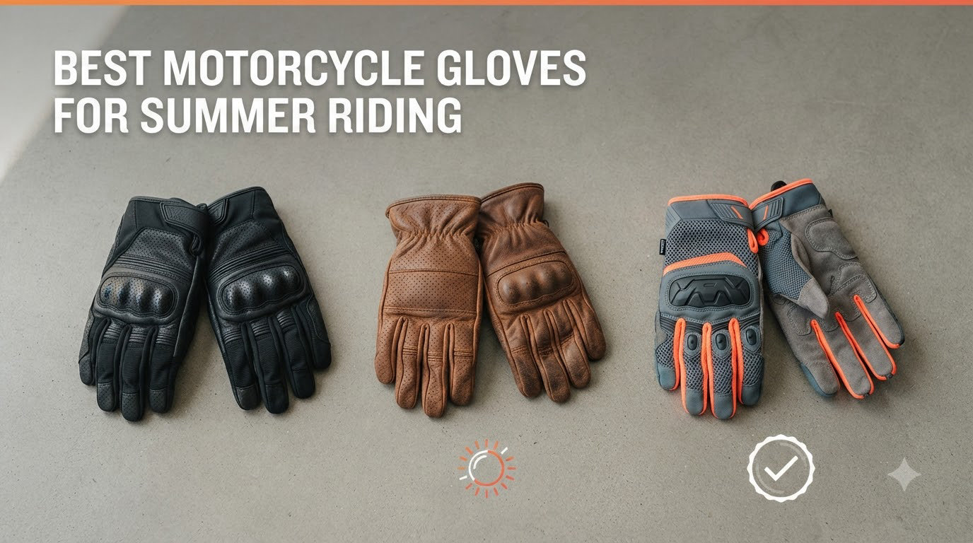 best motorcycles gloves for summer riding