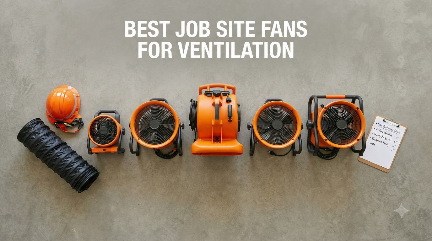 best job site fans for ventilation
