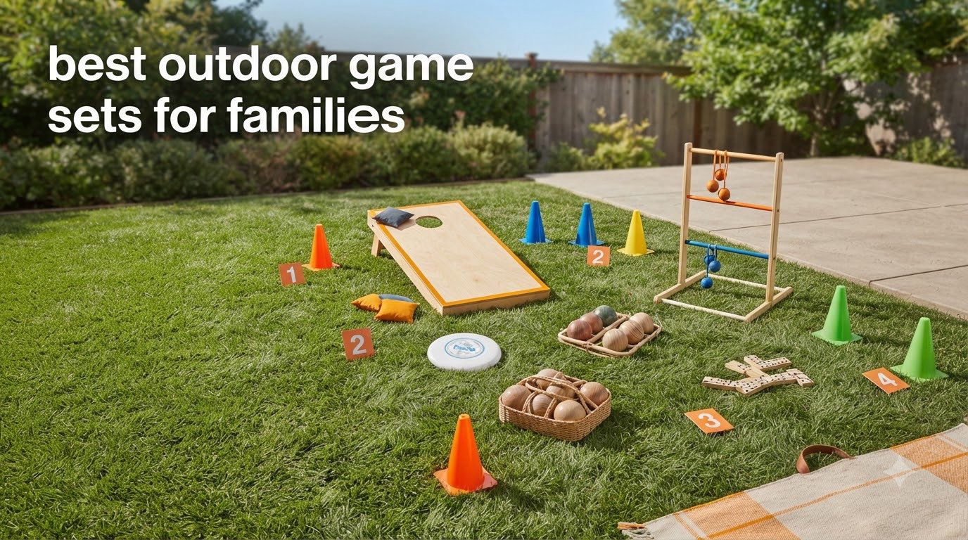 best outdoor game sets for families