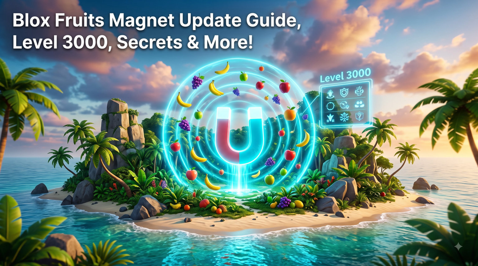 Blox Fruits Magnet Update Guide, Level 3000, Secrets & More!