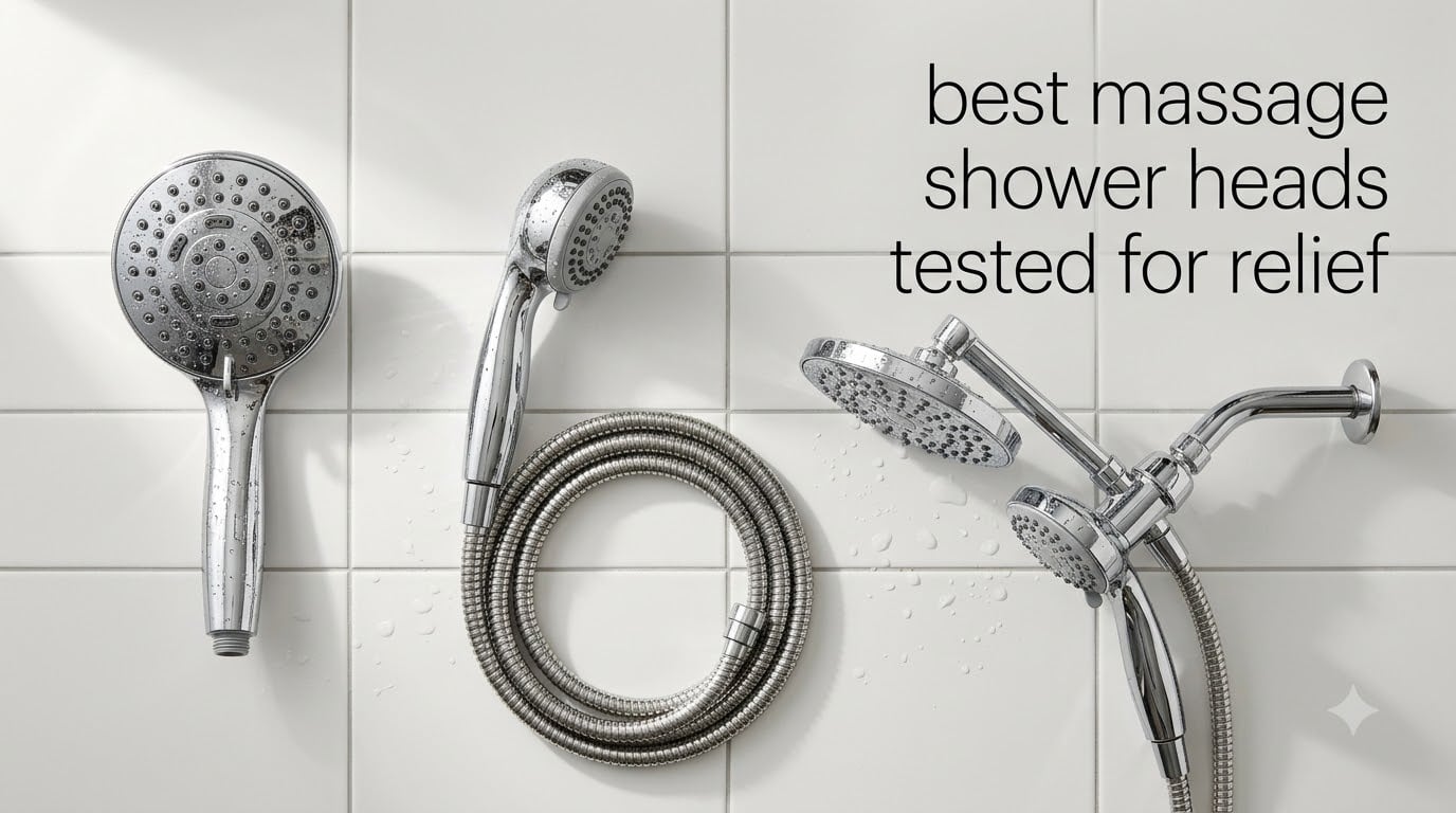 best massage shower heads of tested for relief