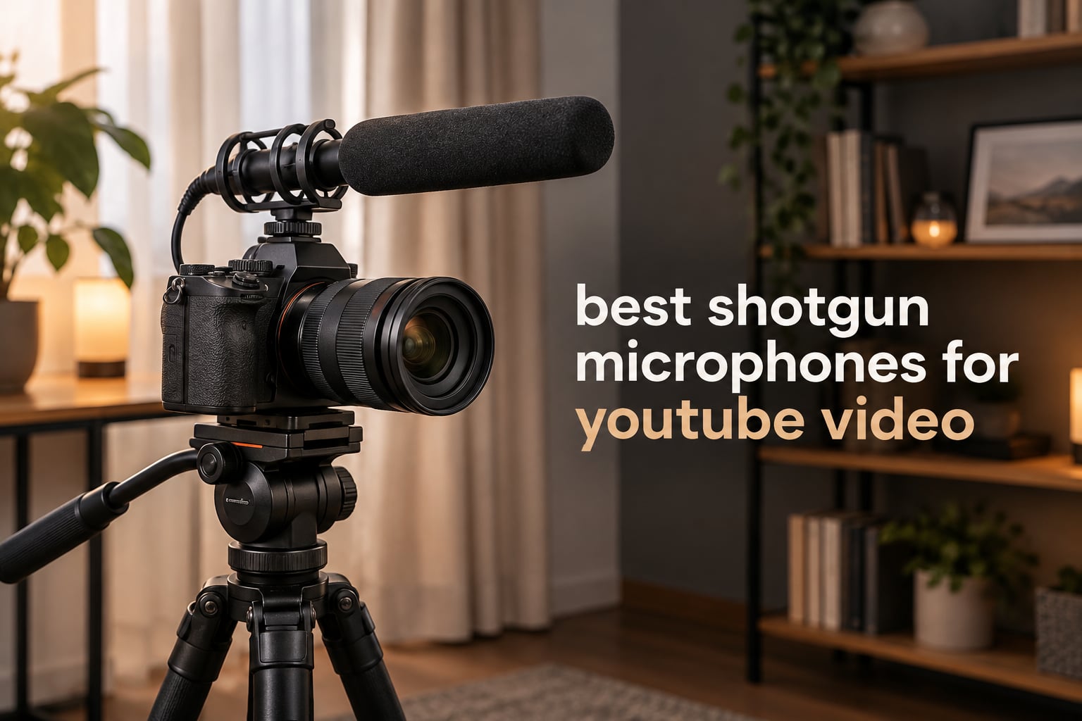 best shotgun microphones for youtube video