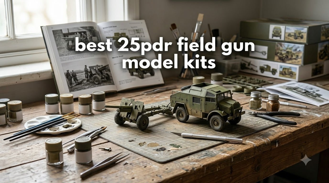 best 25pdr field gun model kits