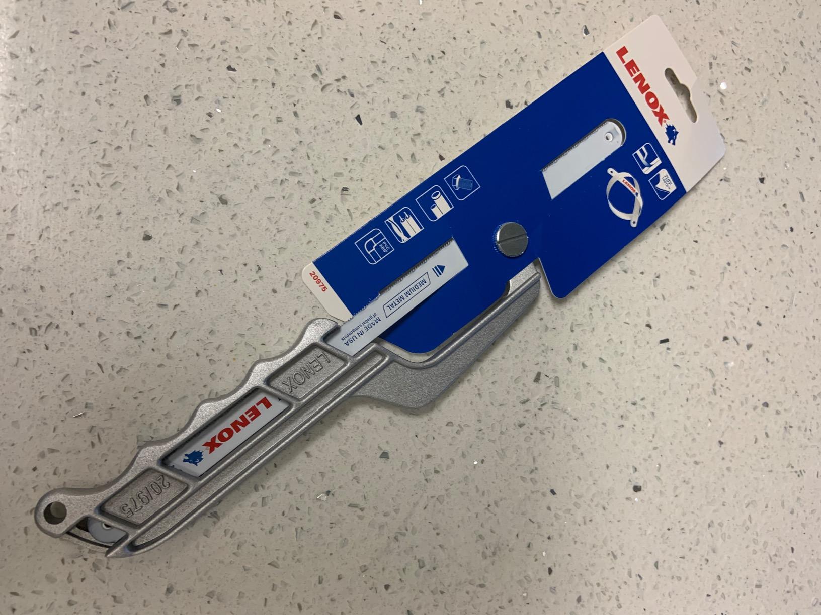 Lenox Heavy Duty Aluminum Hacksaw 975 customer photo 1