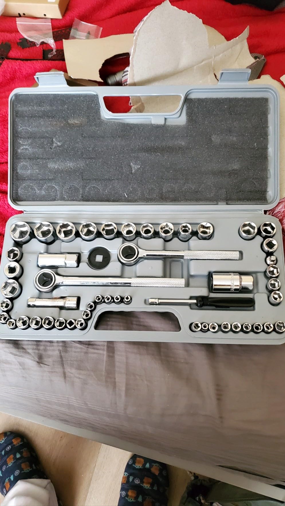 Performance Tool W1172 SAE/Metric 52-Piece Socket Set (1/4-Inch, 3/8-Inch & 1/2-Inch Drive) customer photo 2