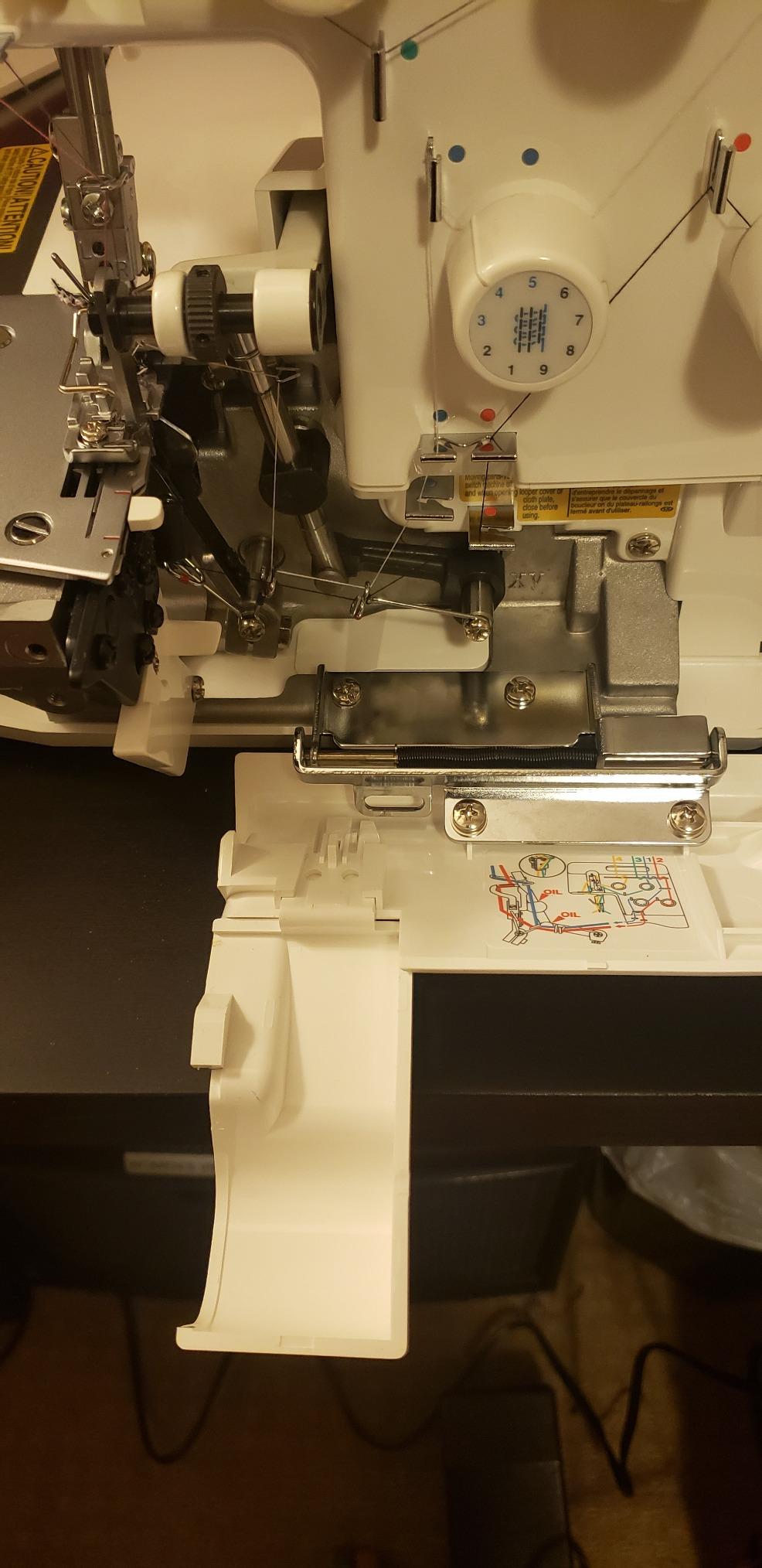 JUKI MO644D Portable Serger, White customer photo 1