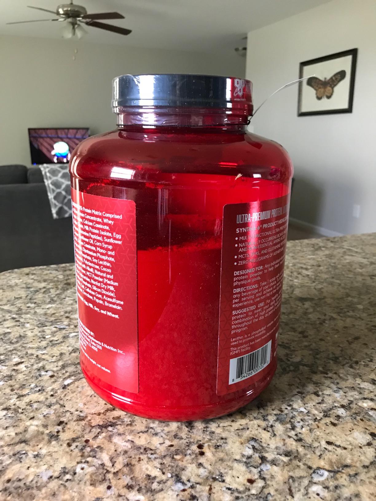 BSN SYNTHA-6 Premium Protein Powder, 6g Fiber, Whey Isolate, 48 Servings customer photo 1