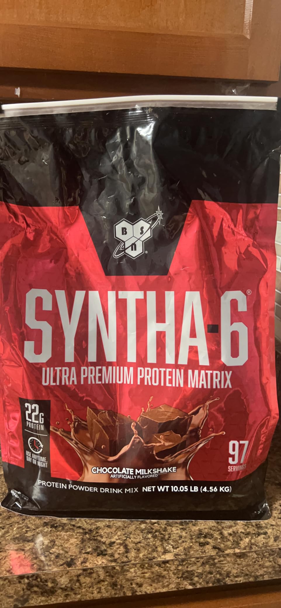 BSN SYNTHA-6 Premium Protein Powder, 6g Fiber, Whey Isolate, 48 Servings customer photo 2