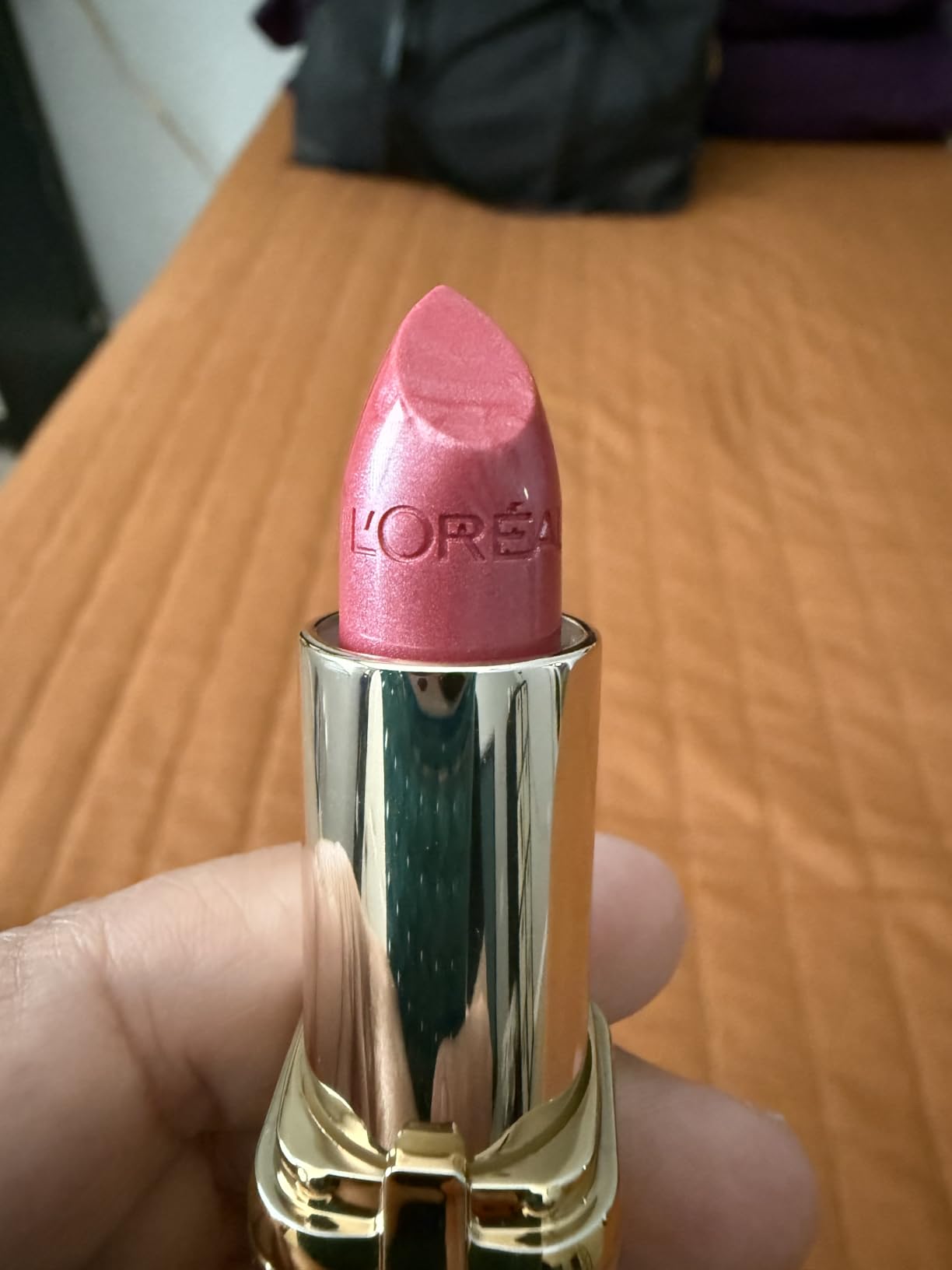 L'Oréal Paris Colour Riche Lipstick, Fairest Nude, 0.13 oz. customer photo 1