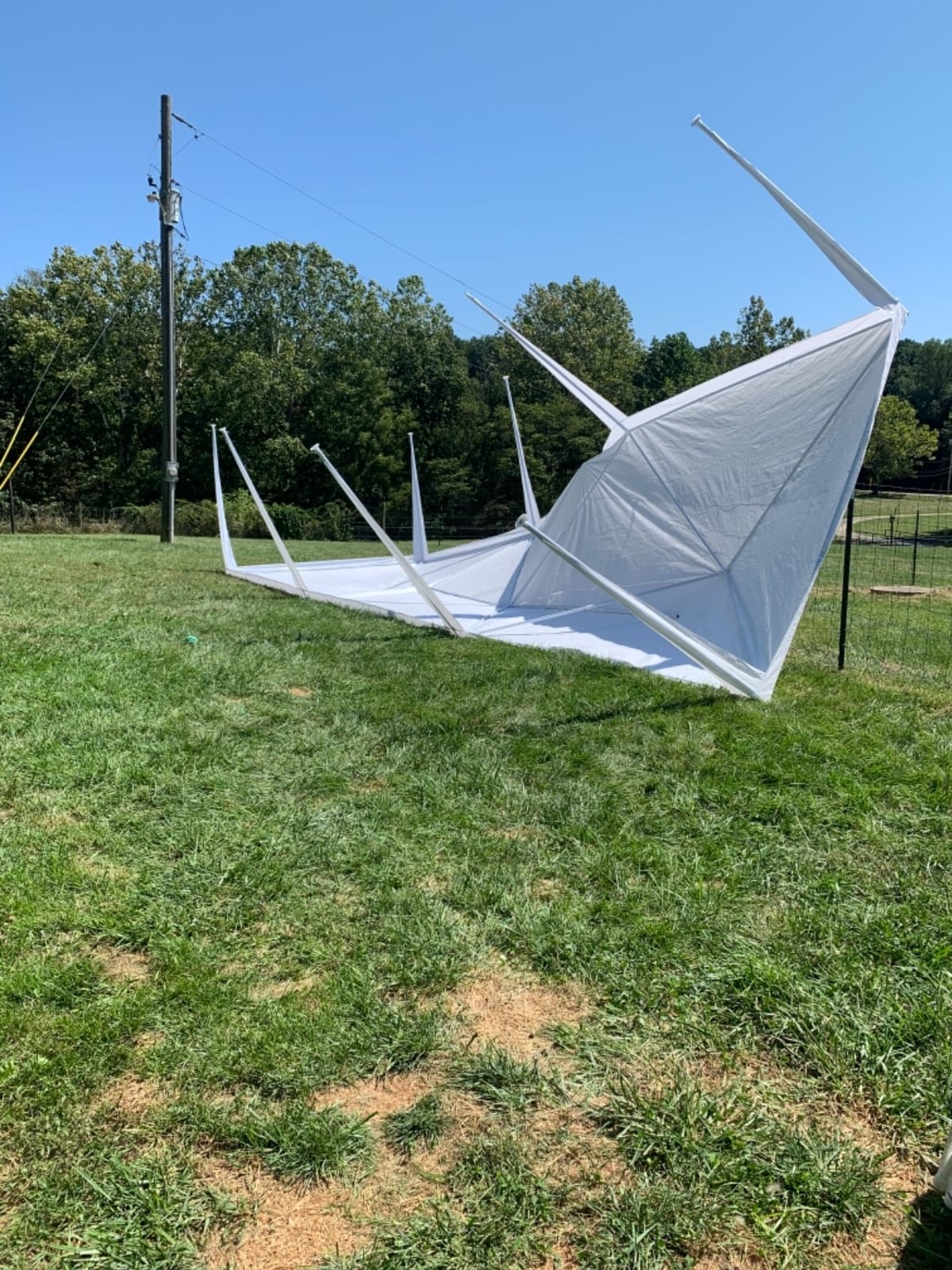 Quictent 10x30ft Party Tent with Removable Church Sidewalls customer photo 2