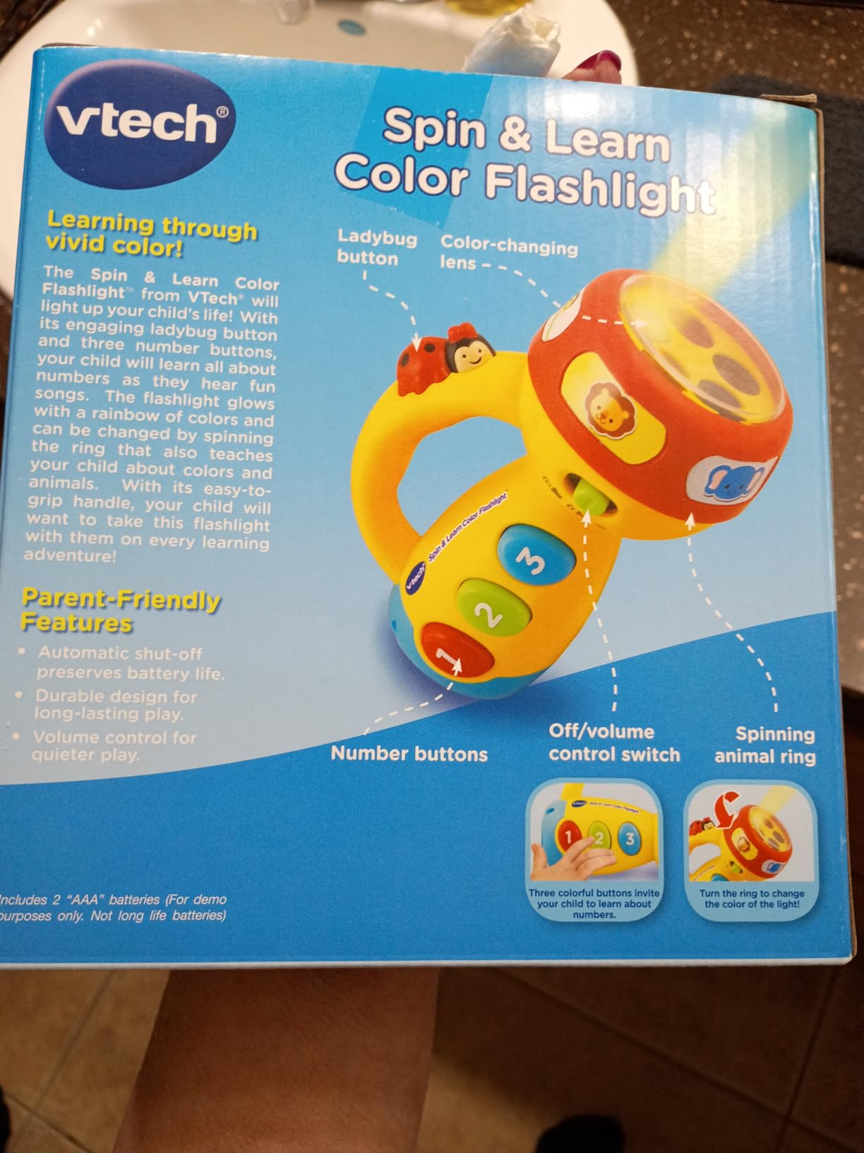 VTech Spin and Learn Color Flashlight customer photo 1