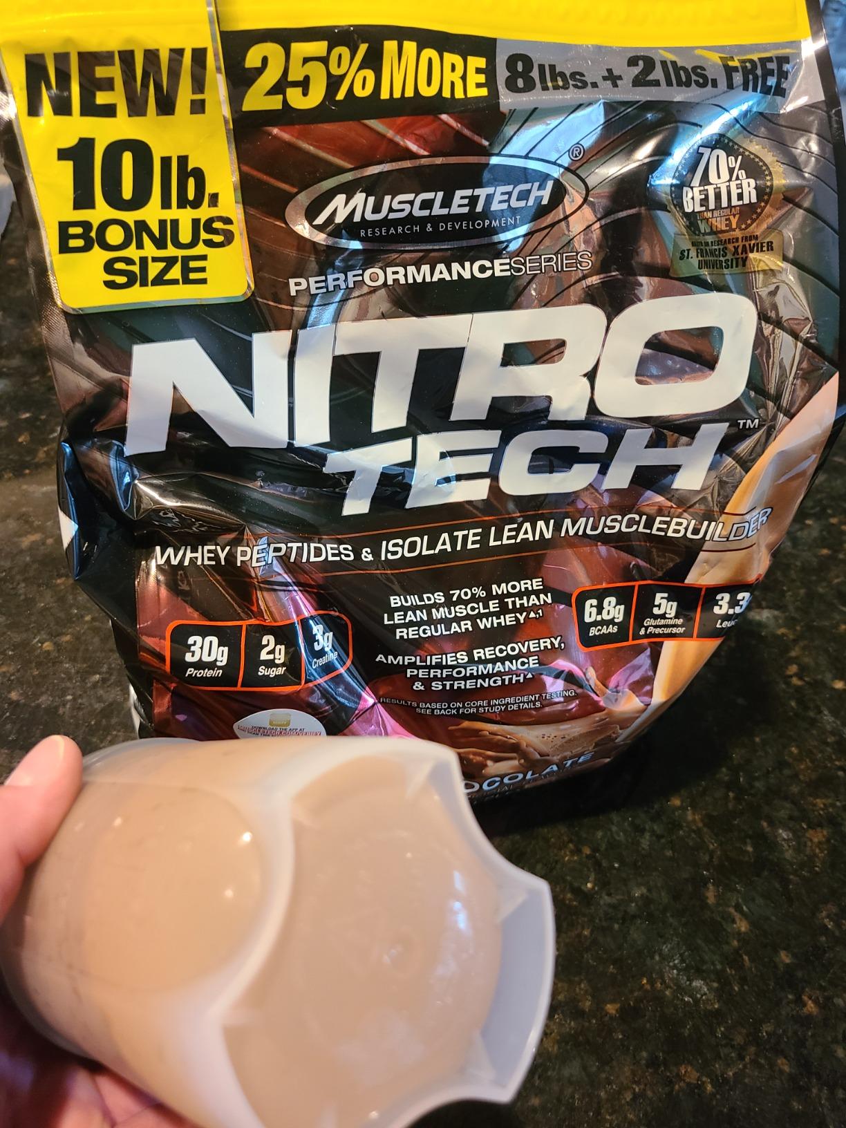 MuscleTech Whey Protein Powder (Milk Chocolate, 4LB) - 30g Protein customer photo 1