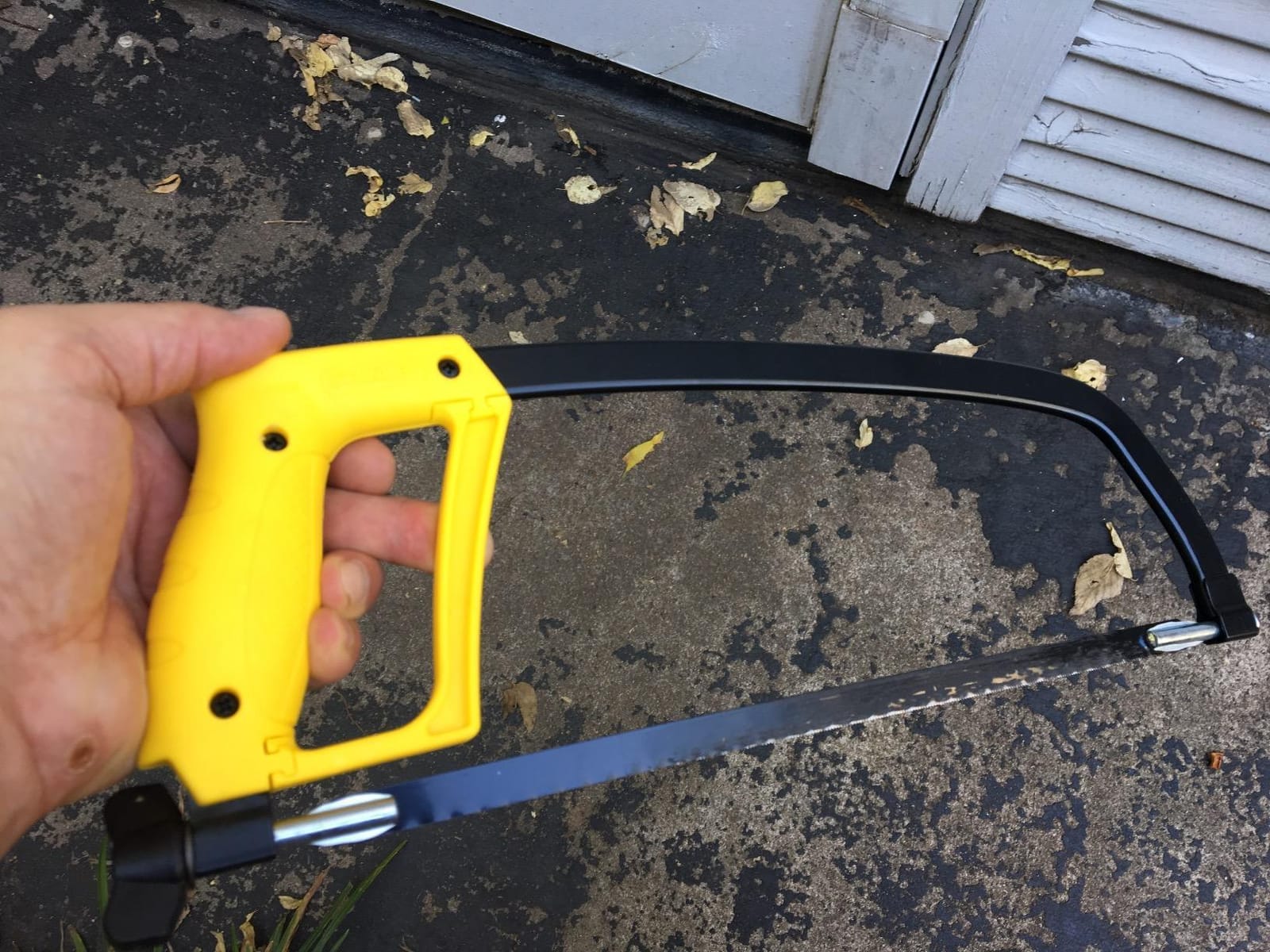 STANLEY 12 in D-Shape Hacksaw,24 TPI, Solid Frame Carbon Steel (STHT20138) customer photo 1