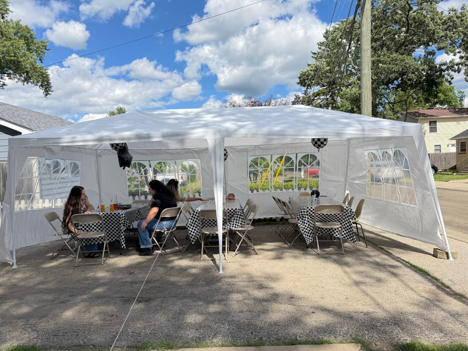Quictent 10x20ft Party Tent with Removable Church Sidewalls customer photo 2