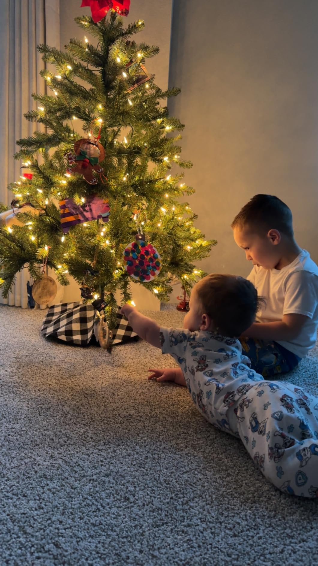 National Tree Company 7ft Pre-Lit Dunhill Fir Artificial Christmas Tree customer photo 1