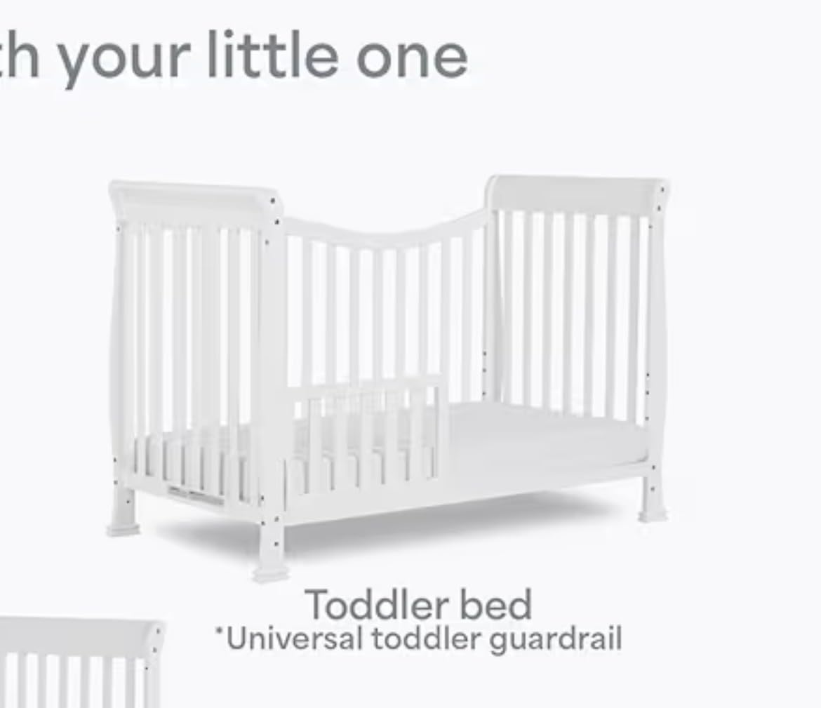 Dream On Me Violet 7-in-1 Crib to Full Size Bed, GREENGUARD Gold, Natural customer photo 1