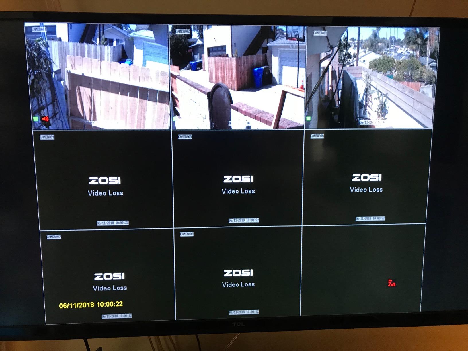 ZOSI 3K Lite Security Camera System with AI Human Vehicle Detection,H.265+ 8CH HD TVI Video DVR Recorder with 4X HD 1920TVL 1080P Indoor Outdoor Weatherproof CCTV Cameras,Remote Access,1TB Hard Drive customer photo 1