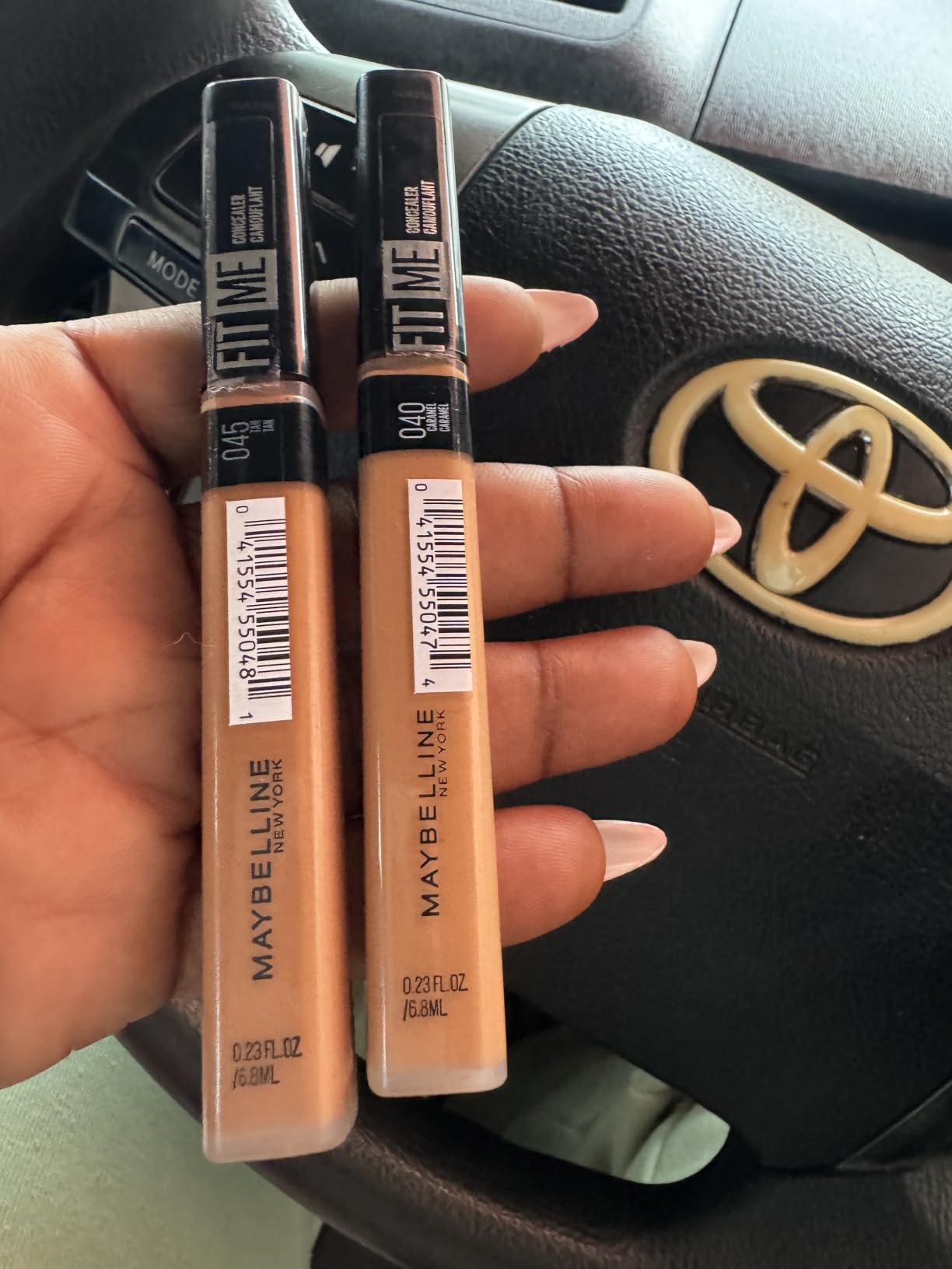 Maybelline Fit Me Matte + Poreless Liquid Oil-Free Foundation Makeup, Natural Beige, 1 Count (Packaging May Vary) customer photo 2