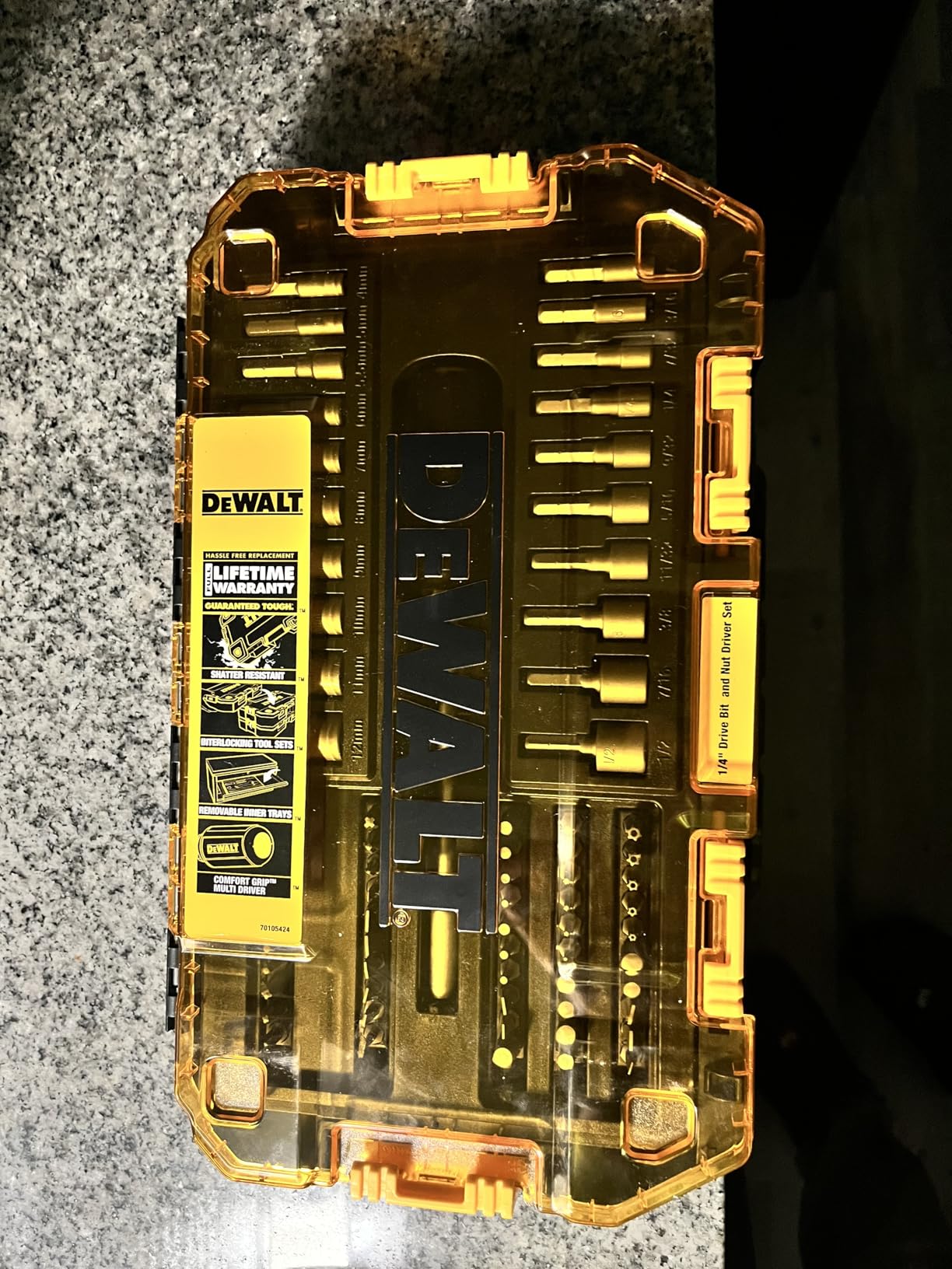 DEWALT Screwdriver Bit Set with Nut Drivers, 71-Piece (DWMT73808) customer photo 1