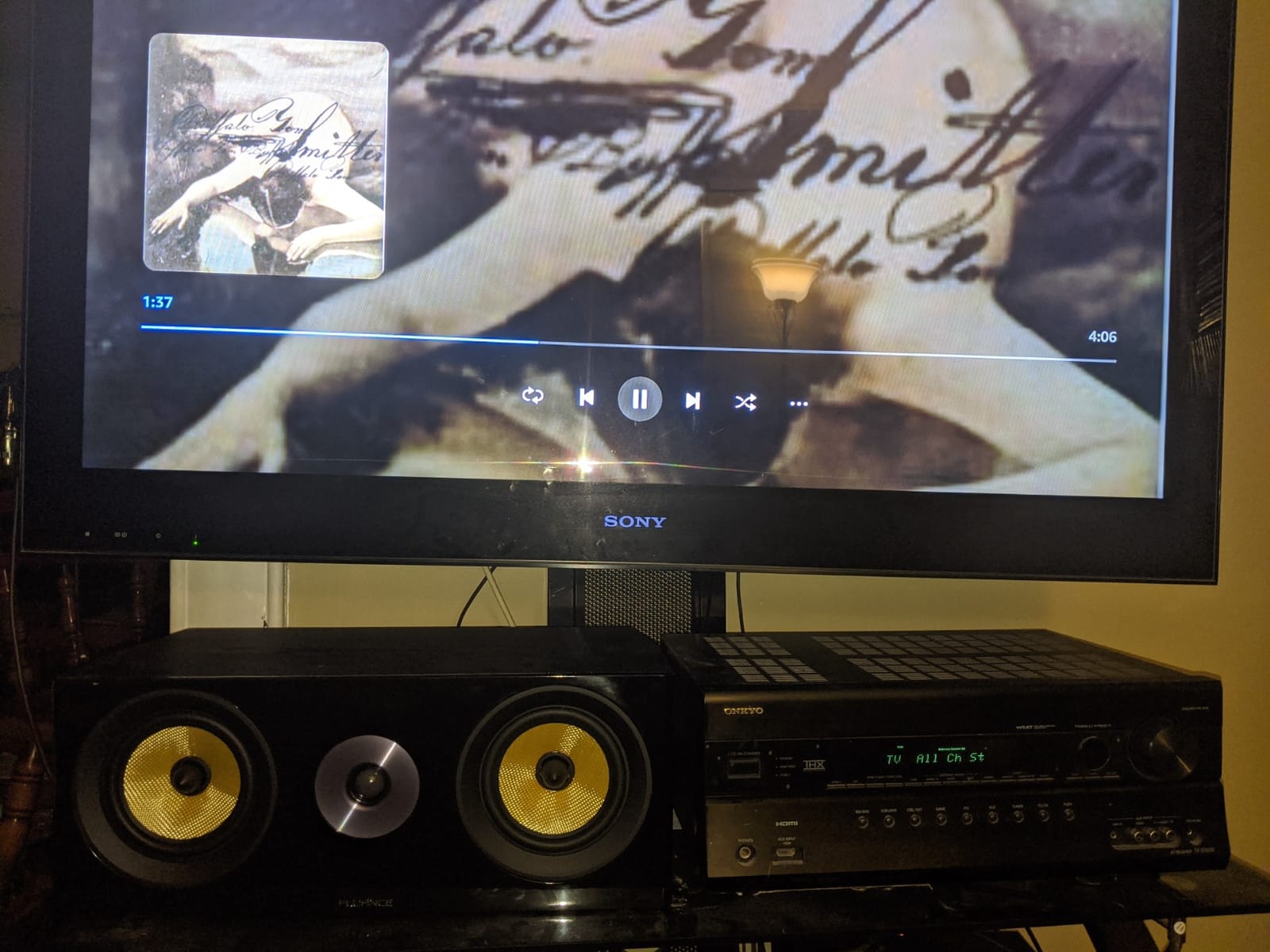 Fluance Signature HiFi 2-Way Center Channel Speaker for Enhanced Dialogue and Vocals in Home Theater Surround Sound Systems - Black Ash (HFC) customer photo 1