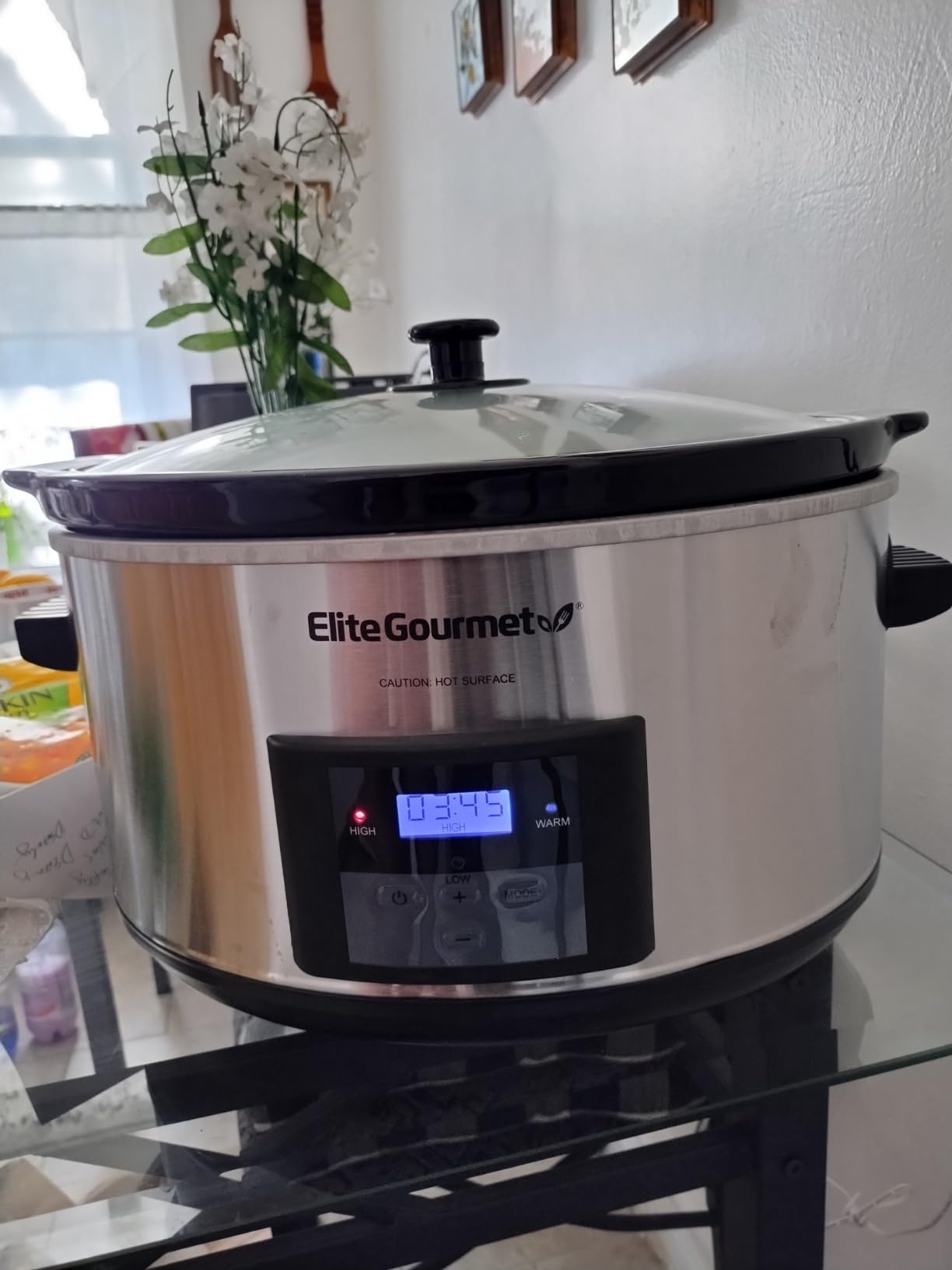 Elite Gourmet 8.5-Quart Digital customer photo 1