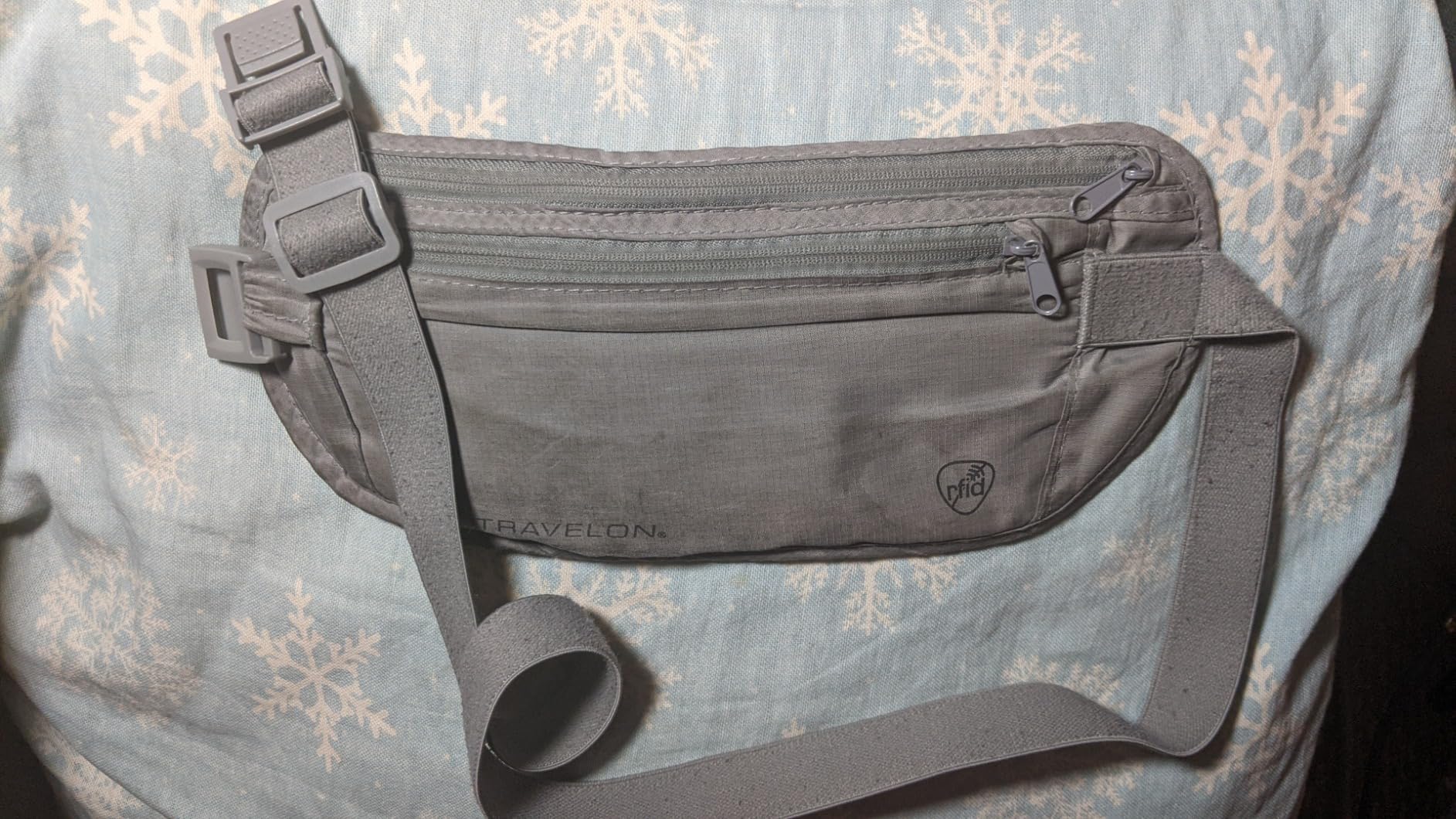 Travelon Rfid Blocking Undergarment Waist Pouch Travel Wallet customer photo 2
