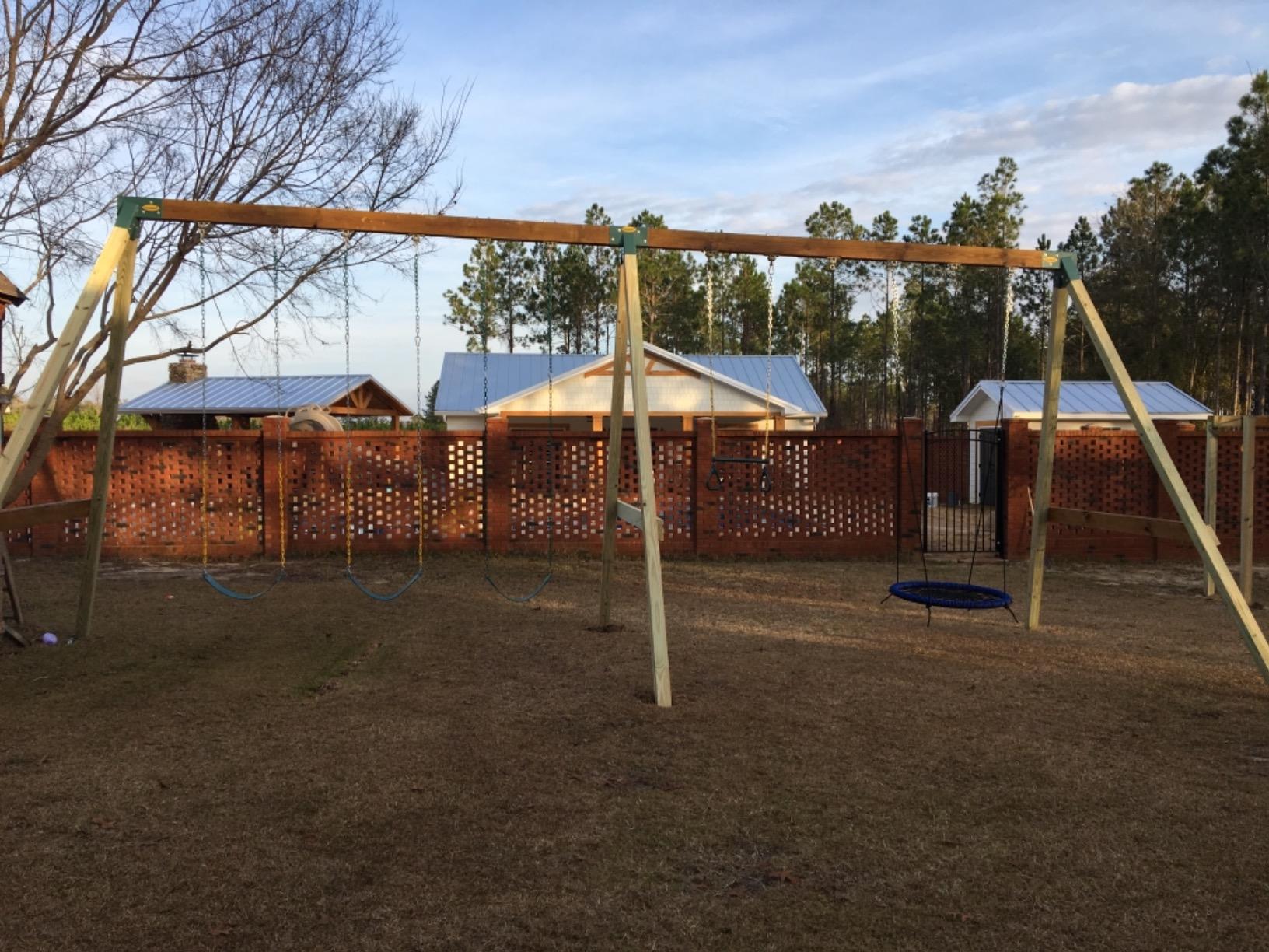 Eastern Jungle Gym Easy 1-2-3 A-Frame 2 Brackets for Swing Set, Green customer photo 1