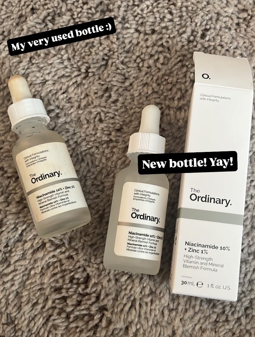 The Ordinary Niacinamide 10% + Zinc 1%, Smoothing Serum for Blemish-Prone Skin customer photo 1