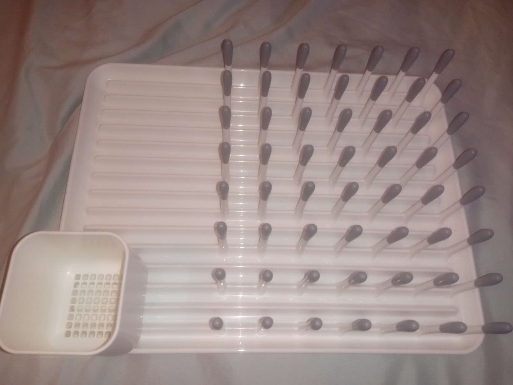 OXO Tot Baby Bottle Drying Rack with Drain Board, Portable Drying Rack customer photo 1