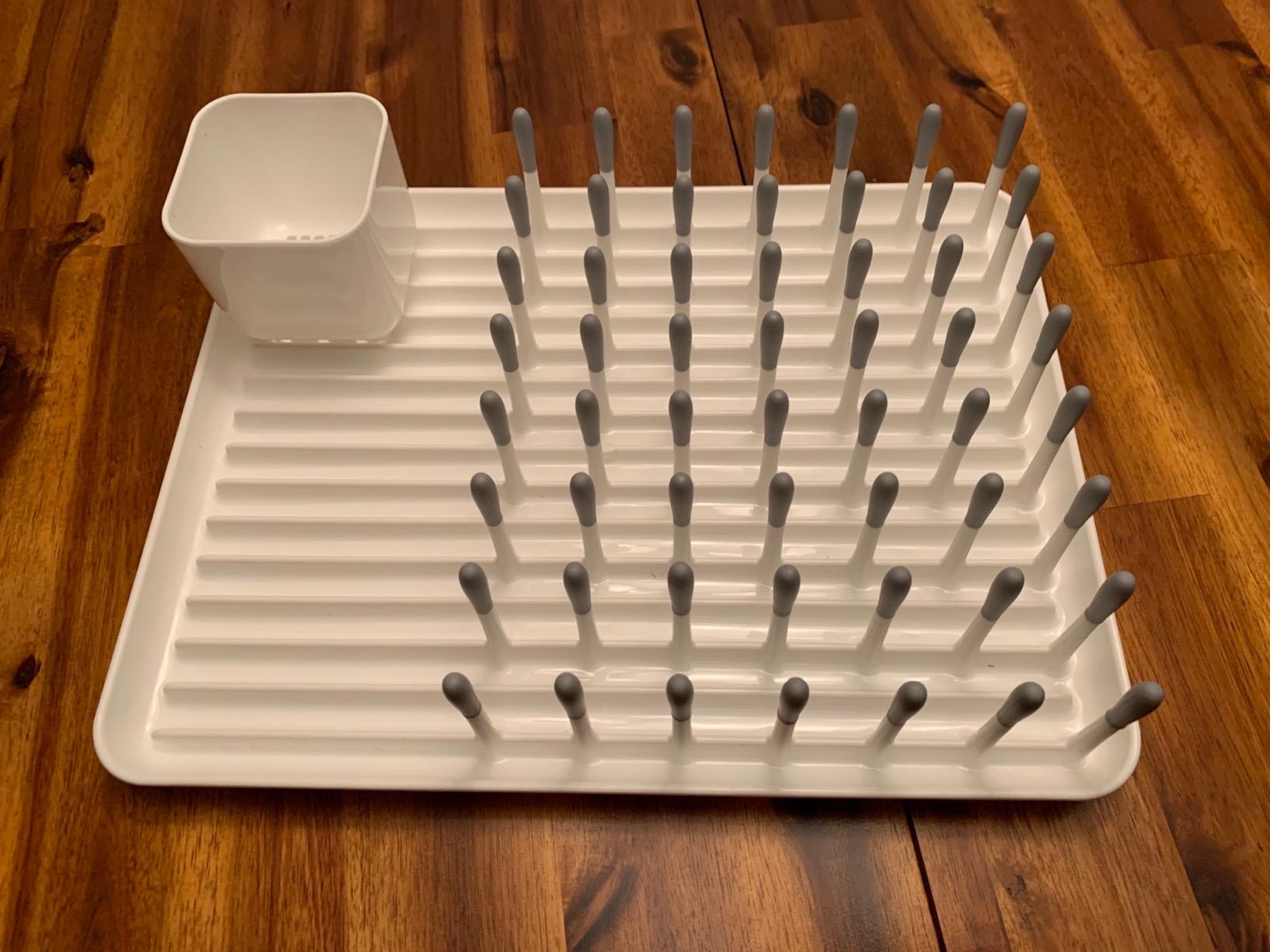 OXO Tot Baby Bottle Drying Rack with Drain Board, Portable Drying Rack customer photo 2