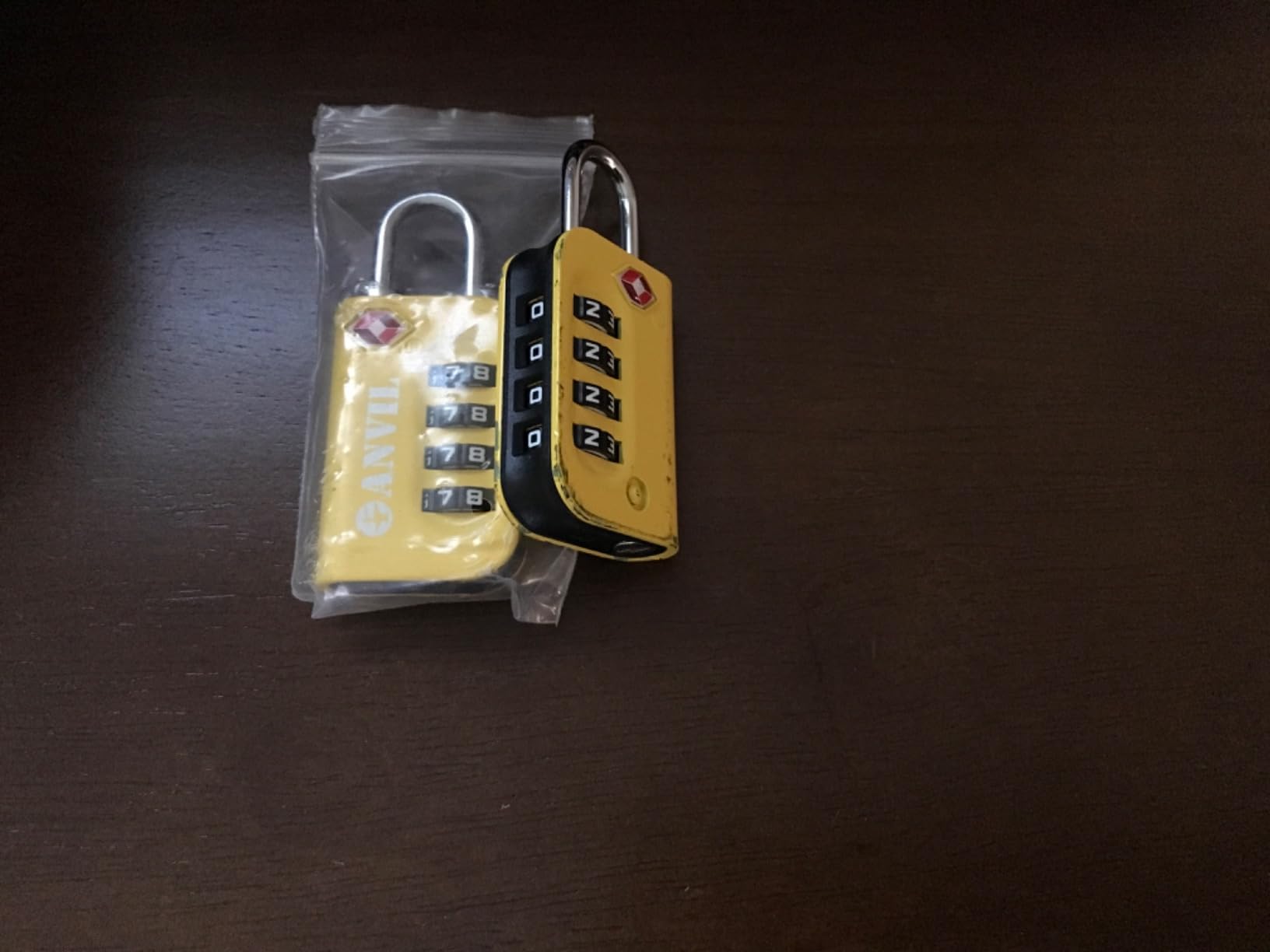 ANVIL TSA Approved Luggage Lock - 4 Digit Combination, 10,000 Combinations, Easy-Read Password Window, Travel Lock for Suitcases, Backpacks, Gym & Student Lockers, Baggage customer photo 2
