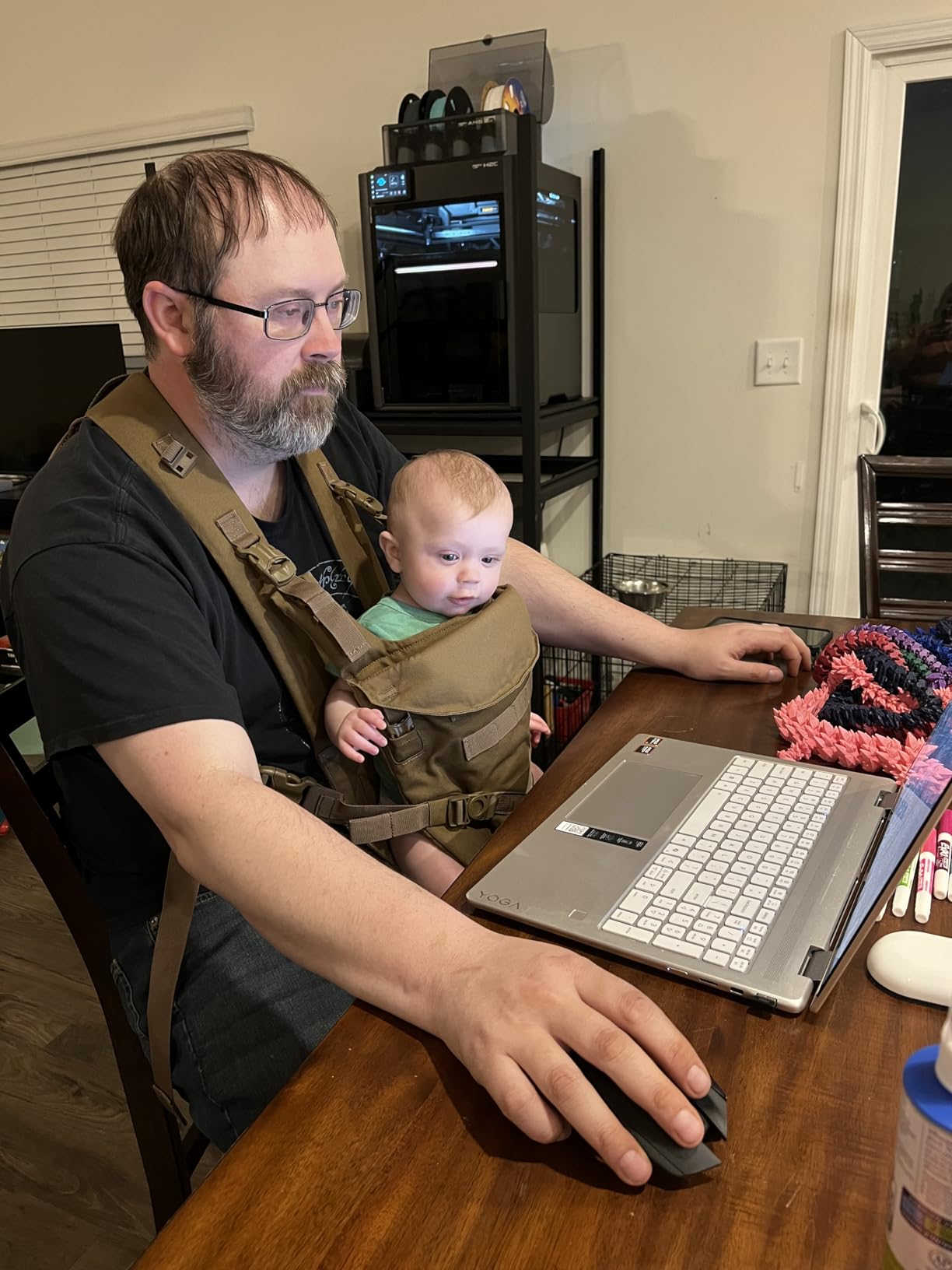 Tactical Baby Gear Tactical Baby Carrier for Dads - Black customer photo 2