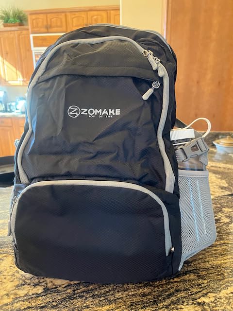 ZOMAKE Lightweight Packable Backpack 30L, Foldable Travel Hiking Daypack customer photo 1